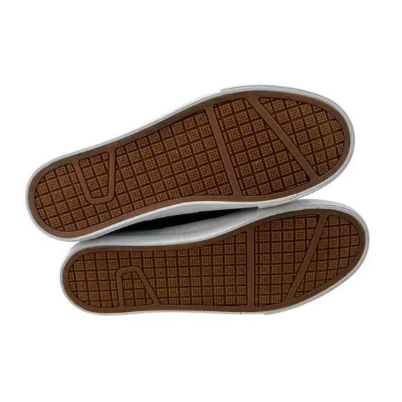 Obtaom Olive Green Slip On Shoes Canvas Sneakers Womens 8 Mens 6.5 - Picture 8 of 10